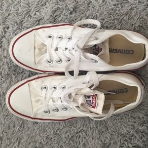 Classic white converse